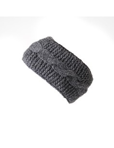 Bandeau écru en laine JP200