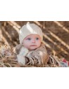 001ZD Bonnet en laine pour bébé - Taille Unique