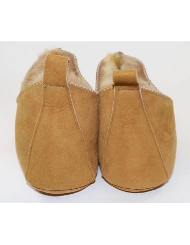 Chaussons en Peau de Mouton Aneto Camel