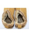 Slippers Aneto in Sheepskin - Made in France