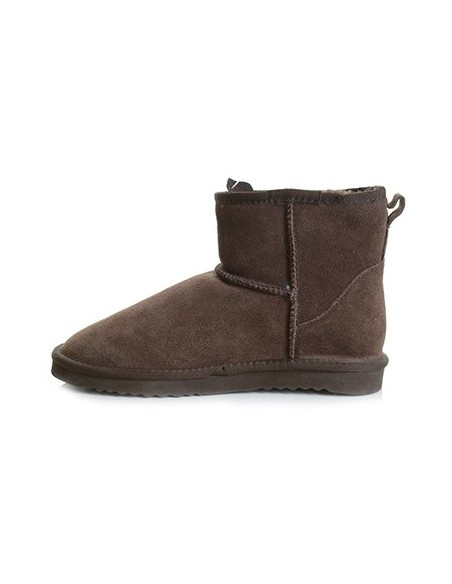 Bottes cuir doublées polaire - BASSES