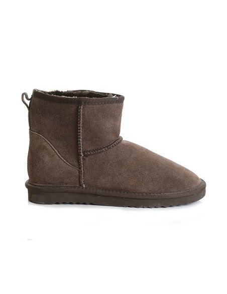Bottes cuir doublées polaire - BASSES