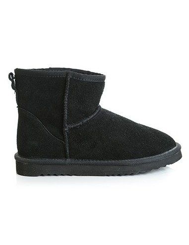 Bottes cuir doublées polaire - BASSES