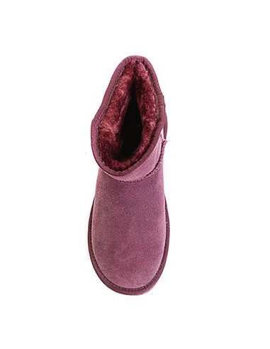 Bottes cuir doublées polaire - BASSES