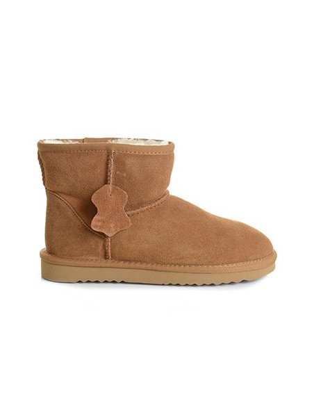 Bottes cuir doublées polaire - BASSES