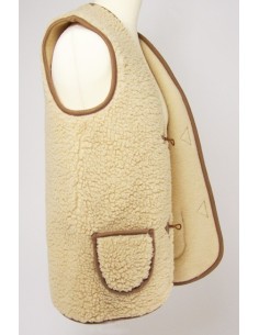 Gilet de Berger en Laine 100% Naturelle Adulte - Couleur... 2