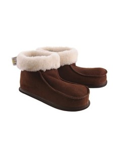 Slippers Chalet Sheathed in Sheepskin - Made in France