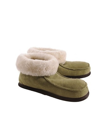 Slippers Chalet Sheathed in Sheepskin - Made in France