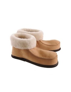 Slippers Chalet Sheathed in Sheepskin - Made in France