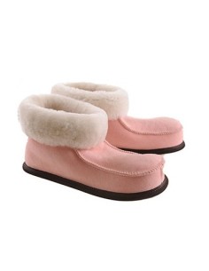 Slippers Chalet Sheathed in Sheepskin - Made in France