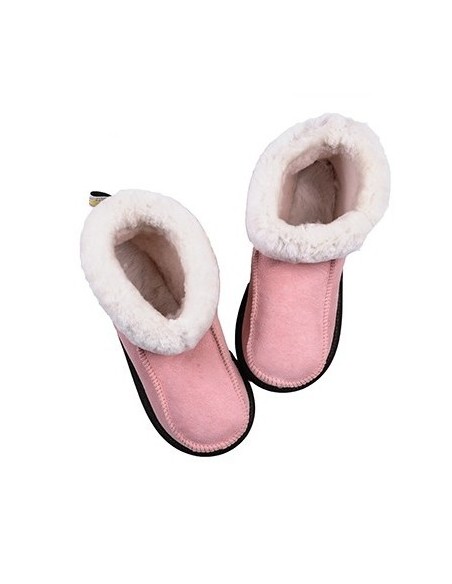 Slippers Chalet Sheathed in Sheepskin - Made in France