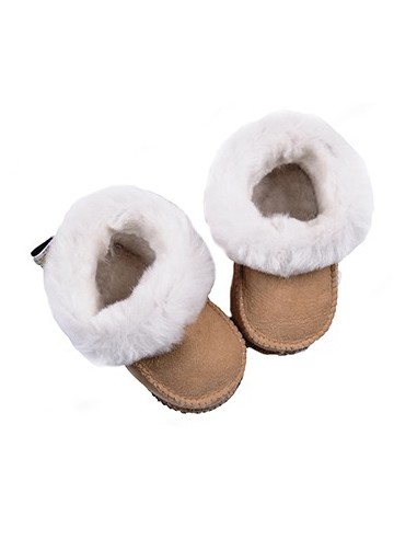 Child Slippers Chalet in Sheepskin -...
