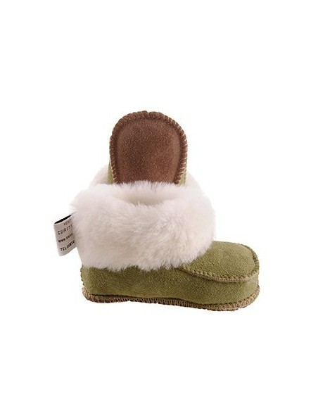 Child Slippers Chalet in Sheepskin - Made in France