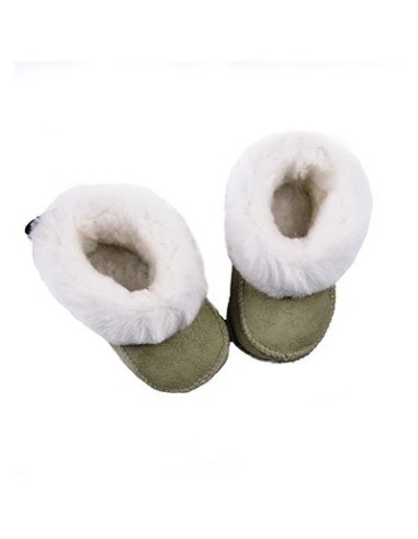 Child Slippers Chalet in Sheepskin -...