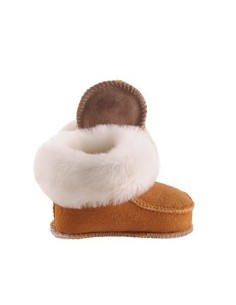 Child Slippers Chalet in Sheepskin - Made in France