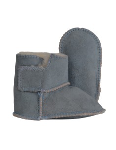 Bottines Bébé Mouton Bleu Tannage Végétal