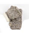 Mitaine laine doublées velours de coton jp